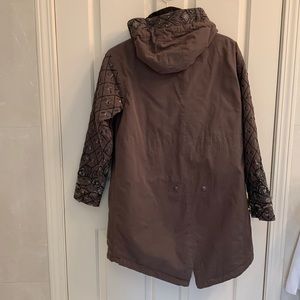 Beautiful Beaded Anthropologie Utility Jacket